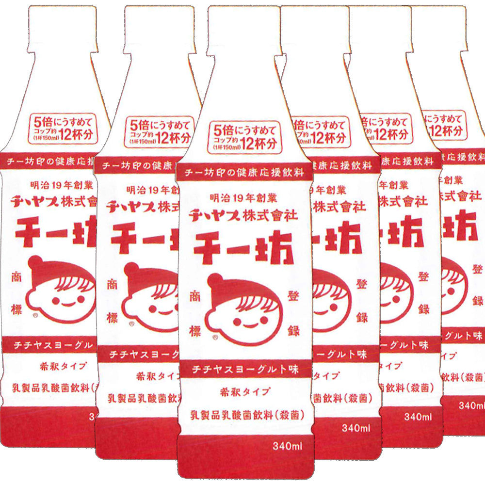 チチヤス チー坊 乳酸菌飲料 340ml 12本セット 希釈タイプ