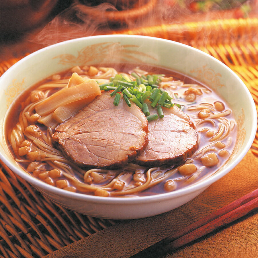 阿藻珍味 尾道ラーメン しょうゆ味 生麺 4人前