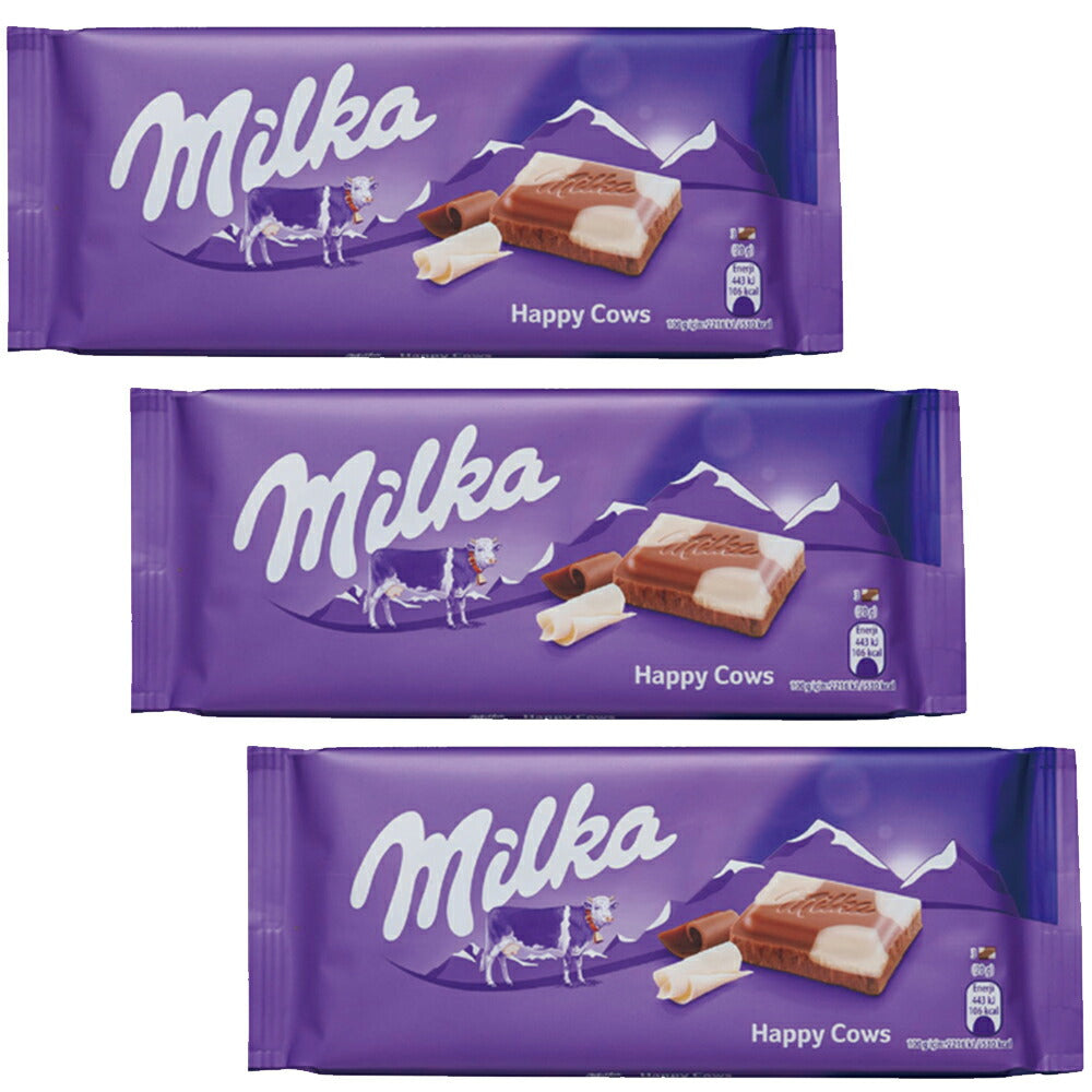 ミルカ チョコレート ハッピーカウ 100g 3個セット