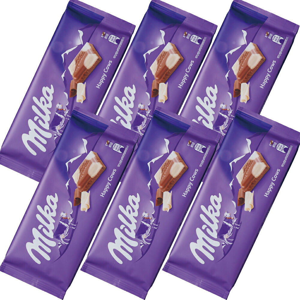 ミルカチョコレート 100g 3点 ストロベリー&オレオ&ハッピーカウmilka