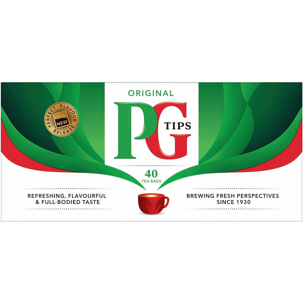 PG Tips オリジナルティー 40p 5箱セット 送料無料 英国 イギリス 紅茶ブランド ティーバッグ