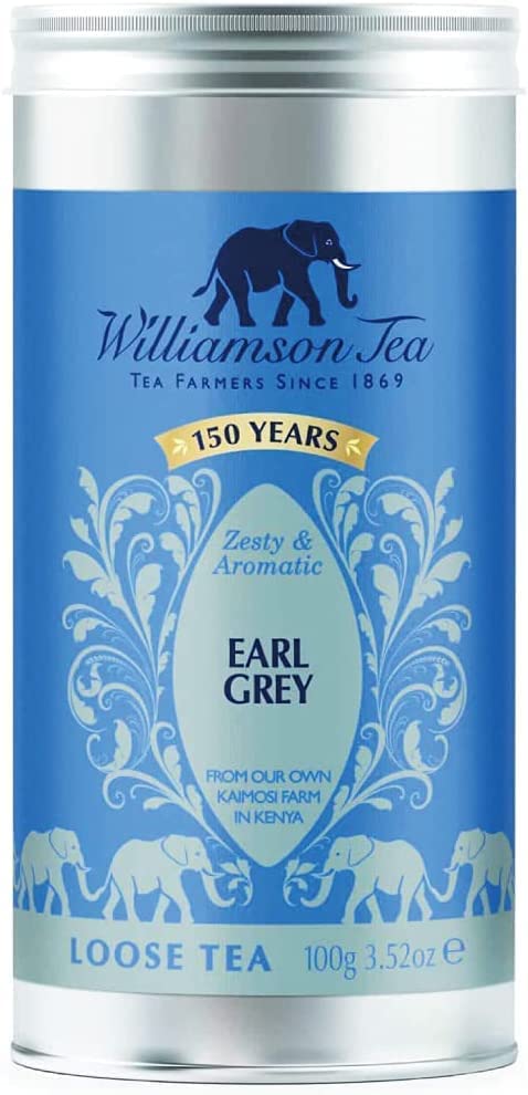 Williamson Tea ウィリアムソンティー アールグレイ 缶 100ｇ 2缶 送料込み 紅茶 ケニア イギリス